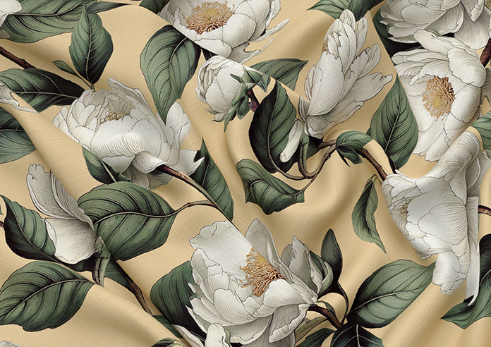 Henley, Henleys Vine Corn - Made to Measure Curtains - Image 4